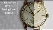 1950's Gold Tudor Watch Restoration: How to Restore it to its Former Glory