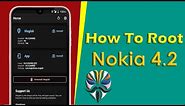 How To Root Nokia 4.2 (TA-1133) Android 11 Magisk Install Without TWRP