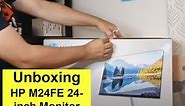 Unboxing and Review: HP M24FE 24-inch Monitor from Target and Amazon