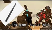skibidi toilet 64 but every attack is metal pipe sound effect (hilarious)