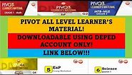 PIVOT 4A LEARNER'S MATERIAL | ALL LEVEL MODULES | ALL QUARTER | DEPED ACCOUNT ONLY | LINK BELOW