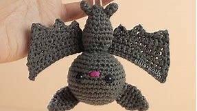 Free Halloween Bat Ornament Amigurumi Crochet Pattern - Ollie   Holly | Amigurumi Crochet Patterns