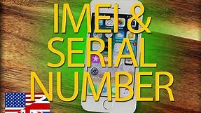How to find the IMEI- or serial number on iPhone, iPad or iPod touch
