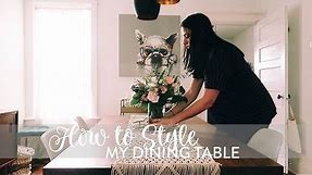 CENTERPIECE IDEAS for Dining Table | DIY How to Style a Table for Spring