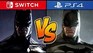 Batman Arkham Trilogy Graphics Comparison (Switch vs Everything Else)