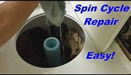 How to Fix a Washing Machine That Won't Spin / Weak Spin Cycle (Easy Fix)