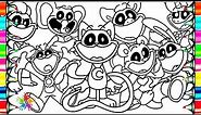 Smiling Critters New Coloring Pages / Coloring Poppy Playtime Chapter 3 / NCS Music