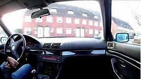 BMW 528i (E39) 5 Speed Manual Driving #1