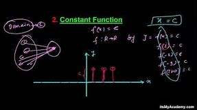 What is a Constant Function ? - Learn Relation & Function Lessons