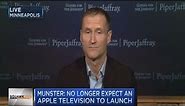 Munster: I was wrong about Apple TV set