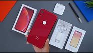 iPhone XR (PRODUCT) RED Unboxing