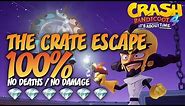Crash Bandicoot 4: The Crate Escape 100% Run - All Gems Guide (No Deaths / No Damage)
