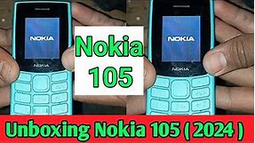 Nokia 105 4G unboxing video 2024 | Nokia 105 Full review and unboxing | Nokia keypad phone unboxing