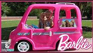 NEW Barbie Dream Camper Power Wheels Ride-On Vehicle with Twins **SO CUTE**