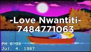 Most Popular Love Nwantiti Roblox Music Codes/IDs (Working 2021 - 2022) (Tiktok Song)