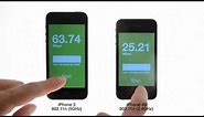 iPhone 5 vs. iPhone 4S: 802.11n (5GHz) vs. 802.11n (2.4GHz) Wi-Fi Speed Test