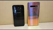 Samsung Galaxy S10+ vs. Samsung Galaxy S7 - Size Comparison!