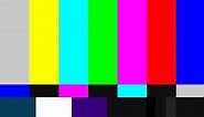color bars-tv lost signal