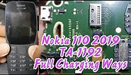 Nokia 110 2019 TA 1192 Full Charging Ways