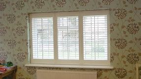 Find out how interior window shutters are opened and closed with a Tpost design