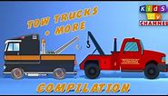 Tow Truck | Cartoon For Kids | Children's Songs By Kids TV Channel