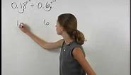 Dividing Decimals - MathHelp.com - Pre Algebra Help