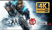 GEARS OF WAR 4 All Cutscenes (4K Game Movie) PC ULTRA 60FPS UltraHD