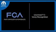 Uconnect® 5 - Voice Recognition | How To | 2022 Chrysler, Dodge, Jeep, Ram & Wagoneer Vehicles