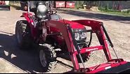 Mahindra 1526 Compact Tractor with Loader Informational Walk Around vs JD 3 series & Kubota