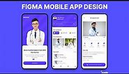 Figma mobile App Design Tutorial - 2024