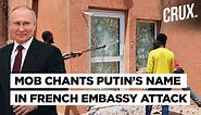 Anti-France Mob Waves Russian Flags In Niger, Snake Island Bombed, Ukraine Drones Downed Over Crimea