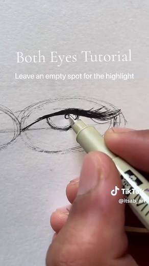 Both Eyes Drawing Tutorial: Step-by-Step Guide