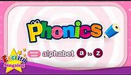 Phonics Alphabet - Letter a to z - Lower Case (small letter) | Learn English for kids