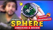 Best *RUGGED Smartwatch* with ROUND Display under ₹3000 Rs⚡️ Fire-Boltt SPHERE Smartwatch Review!