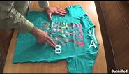 How to Fold a T-Shirt, Japanese Style