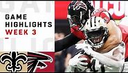 Saints vs. Falcons Week 3 Highlights | NFL 2018