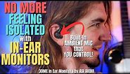 AMAZING In-Ear Monitor System w/AMBIENT SOUND CONTROL - ASI Audio 3DME