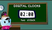 How to Tell and Write Time (Digital and Analog Clocks) - 1st Grade Math (1.MD.3)