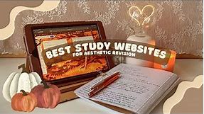 Best Aesthetic Websites to help you study!!