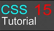 CSS Tutorial for Beginners - 15 - More on Font sizes