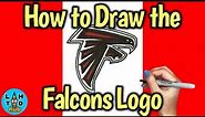 How to Draw the Atlanta Falcons NFL Logo