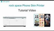 How to Use a rock space Phone Skin Printer