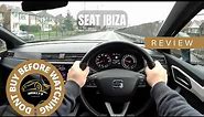 Seat Ibiza First Impressions REVIEW & POV Test Drive [London - England]
