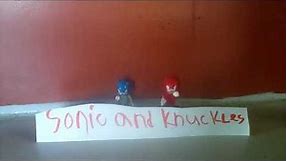 Sonic and knuckles title screen