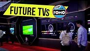 Latest 2024 TVs will be Foldable Rollable Brighter Larger & More!