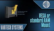 VESA and RAM Mounts for Industrial Computers - Installation Instructions by VarTech Systems, Inc.