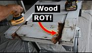 How To Repair Rotted Wood Door with Bondo Wood Filler
