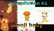 Emoji baby compilation #1