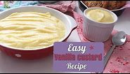 How to make simple Vanilla Custard - Recipe | Daniella's Home Cooking