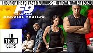 1 Hour of the F9: Fast & Furious 9 - Official Trailer (2020)